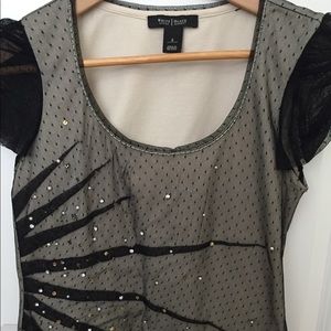 Sequence dress top